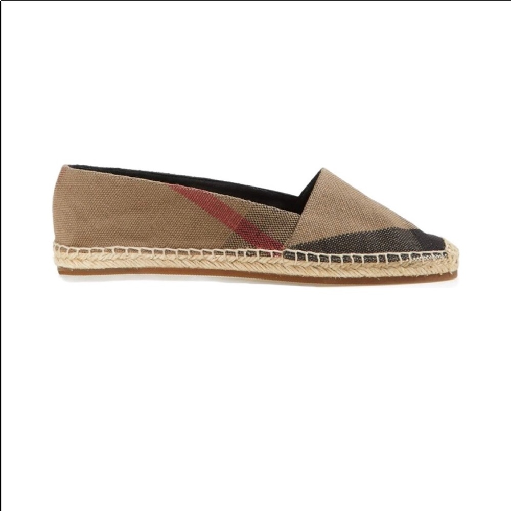 Burberry Hodgeson Flats Espadrille Brit size 37 - Picture 4 of 5